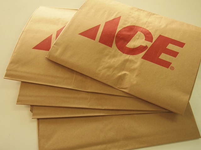 アメリカの日用品をご家庭に　~ACE 紙製庭用ごみ袋~