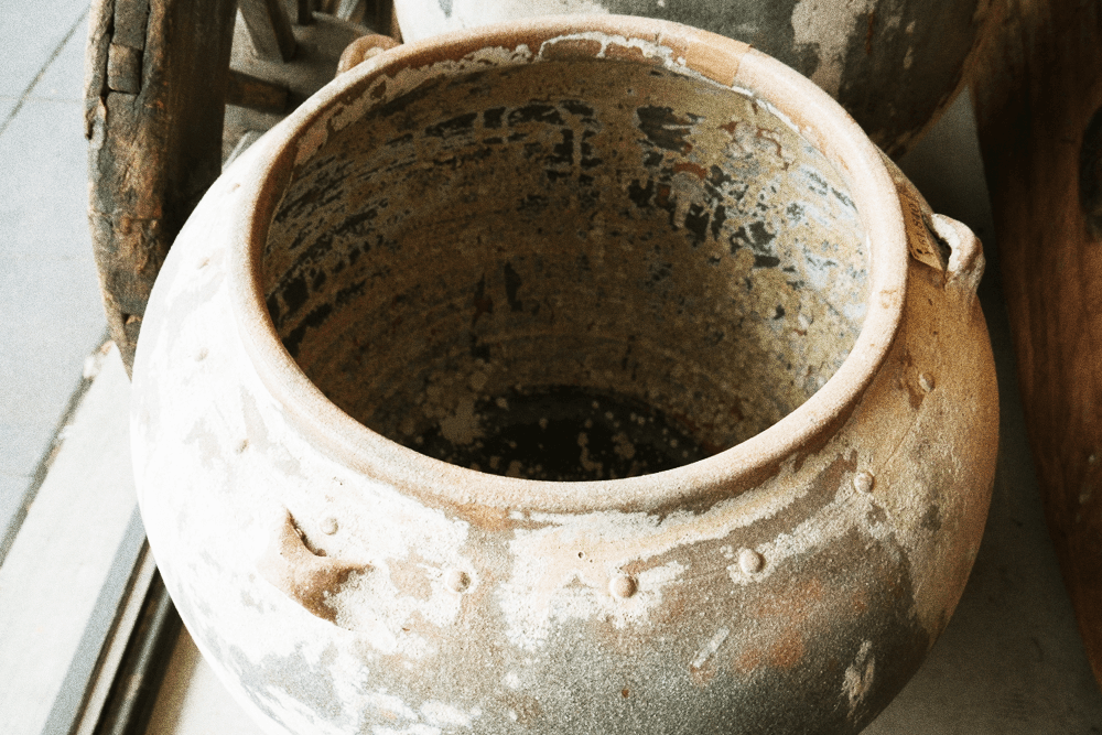 古材壺
